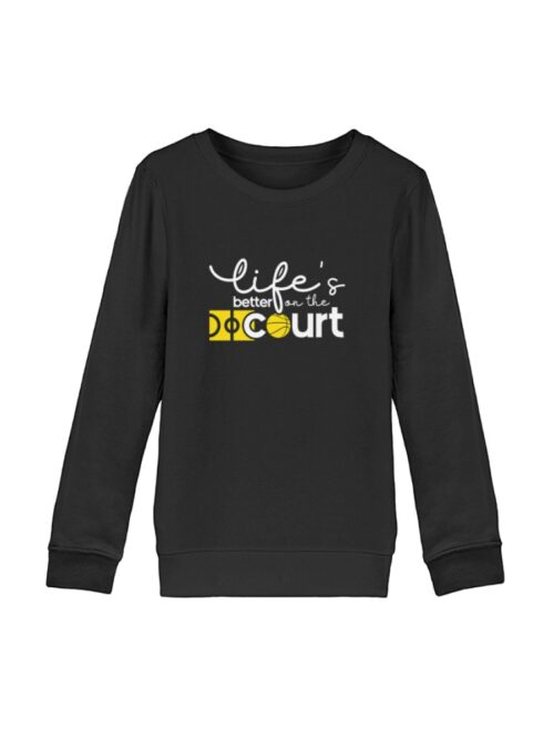 Basketball "Courtlife" - Organic Kids Sweatshirt ST/ST-16