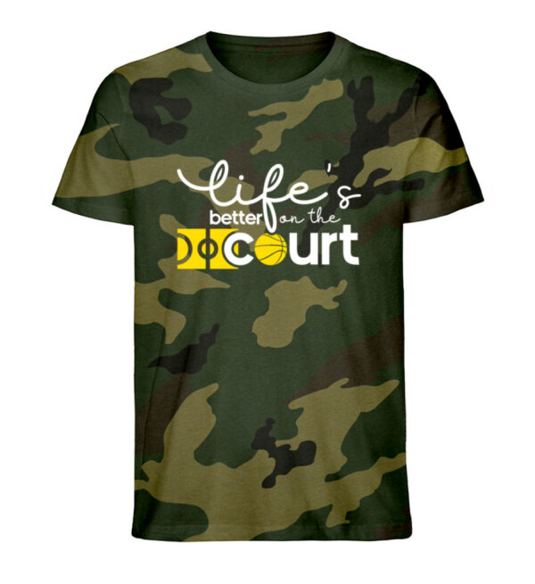 Basketball "Courtlife" - Camouflage Organic Shirt-7000