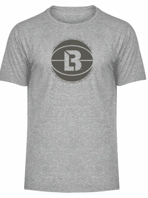 Bernau Basketball "Greyball" - Herren Melange Shirt-6807