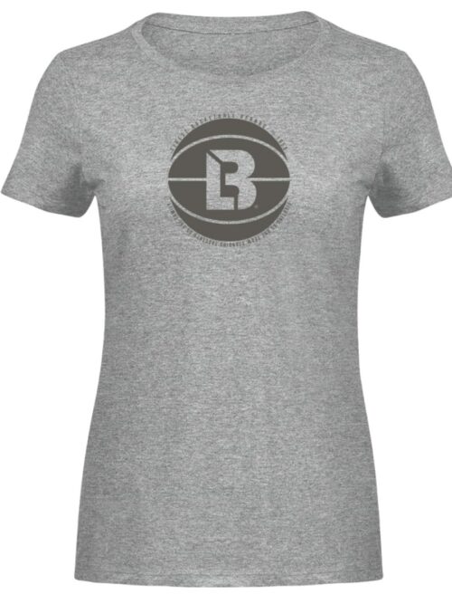 Bernau Basketball "Greyball" - Damen Melange Shirt-6807