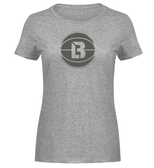 Bernau Basketball "Greyball" - Damen Melange Shirt-6807