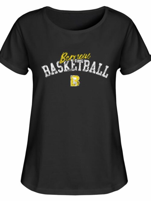 Bernau Basketball "Oldschool" - Damen RollUp Shirt-16