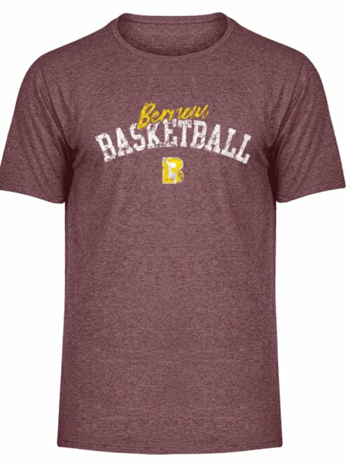 Bernau Basketball "Oldschool" - Herren Melange Shirt-6805