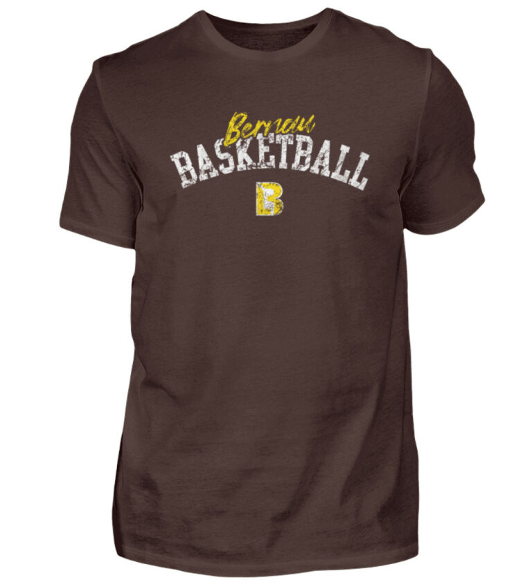Bernau Basketball "Oldschool" - Herren Premiumshirt-1074