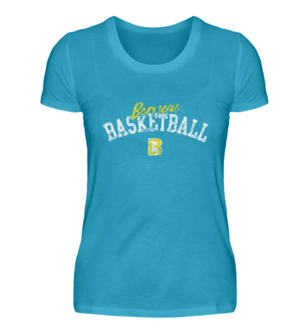 Bernau Basketball "Oldschool" - Damen Premiumshirt-3175