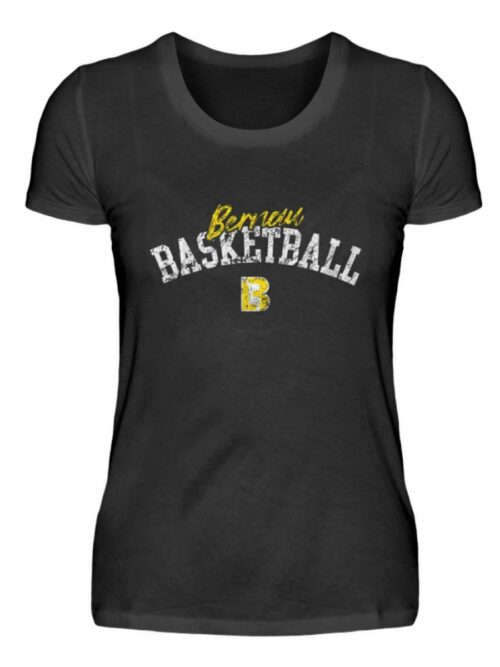 Bernau Basketball "Oldschool" - Damen Premiumshirt-16