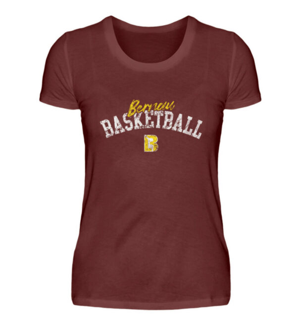 Bernau Basketball "Oldschool" - Damen Premiumshirt-3192