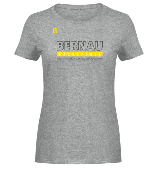 Bernau Basketball "Team" - Damen Melange Shirt-6807