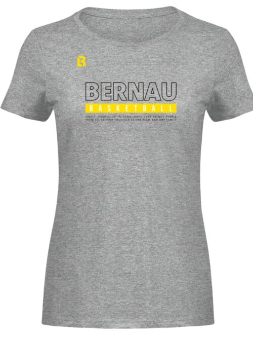 Bernau Basketball "Team" - Damen Melange Shirt-6807