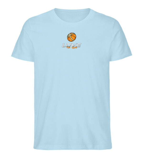 Love the game (Stick) - Herren Organic T-Shirt-6888