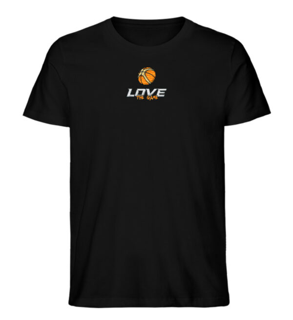 Love the game (Stick) - Herren Organic T-Shirt-16