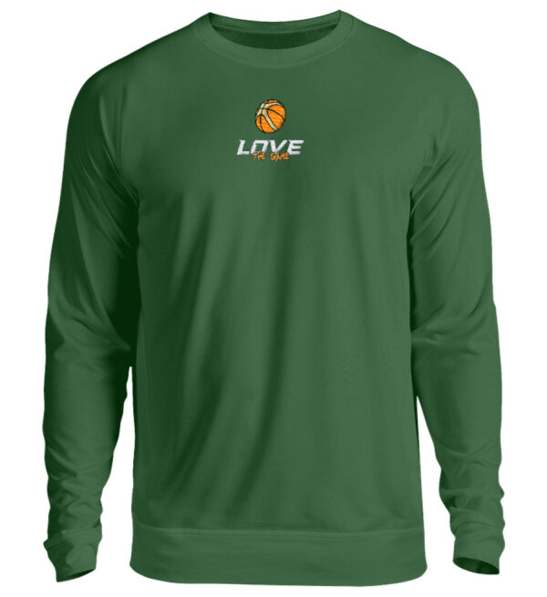 Love the game (Stick) - Unisex Sweatshirt mit Stick-833