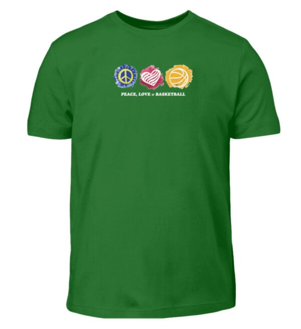 Peace, Love & Basketball - Kinder T-Shirt-718