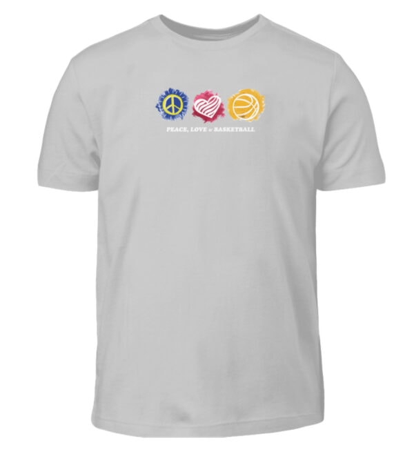 Peace, Love & Basketball - Kinder T-Shirt-1157