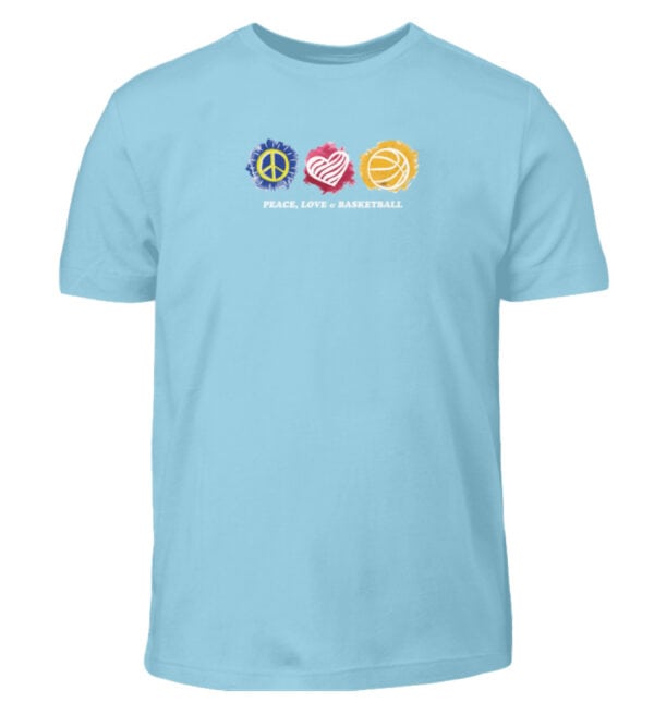Peace, Love & Basketball - Kinder T-Shirt-674