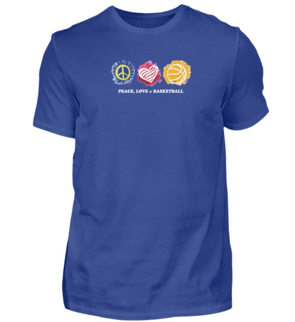 Peace, Love & Basketball - Herren Shirt-668