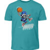 Basketball "Skullyballer" - Kinder T-Shirt-1242