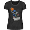 Basketball "Skullyballer" - Damenshirt-16