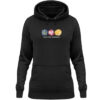 Peace, Love & Basketball - Damen Hoodie-639