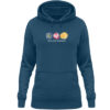 Peace, Love & Basketball - Damen Hoodie-1461