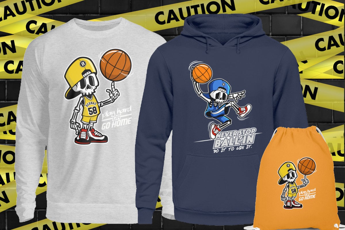 fanshop-lok-bernau-bernau fanshop basketball skullyballer sweater gymsac heroheader