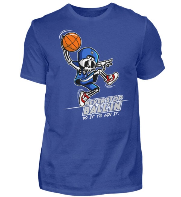 Basketball "Skullyballer" - Herren Shirt-668