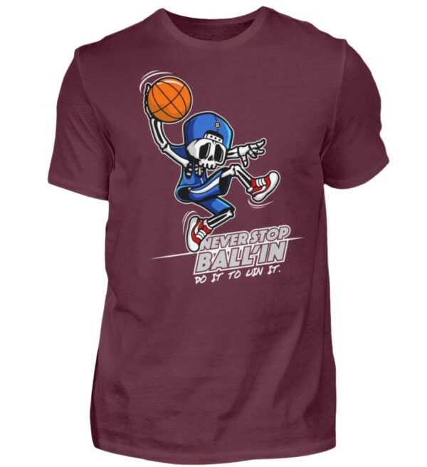 Basketball "Skullyballer" - Herren Shirt-839