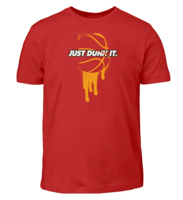 JUST DUNK IT - Kinder T-Shirt-4