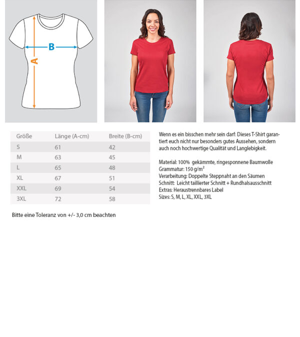 Bernau Bsktbl  - Damen Premiumshirt