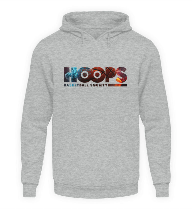 Hoops Basketball Society - Unisex Kapuzenpullover Hoodie-6807