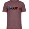 Hoops Basketball Society - Herren Melange Shirt-6805