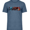 Hoops Basketball Society - Herren Melange Shirt-6803