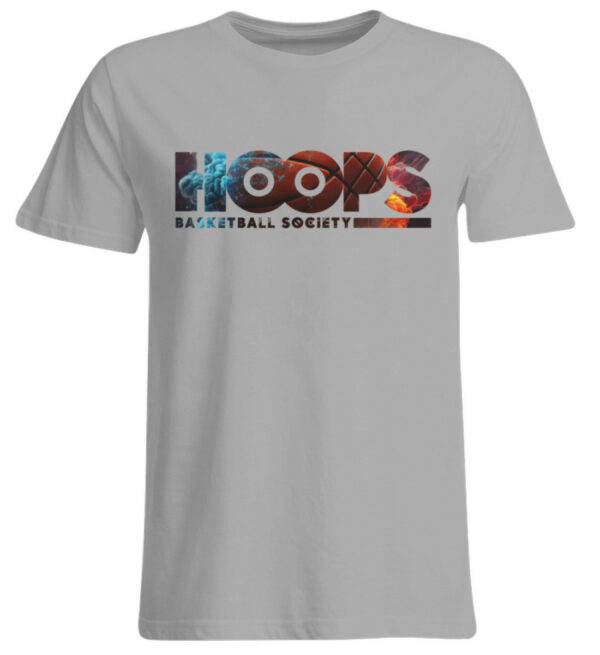 Hoops Basketball Society - Übergrößenshirt-645