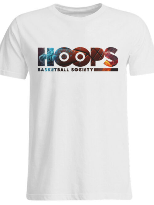 Hoops Basketball Society - Übergrößenshirt-3