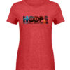 Hoops Basketball Society - Damen Melange Shirt-6802